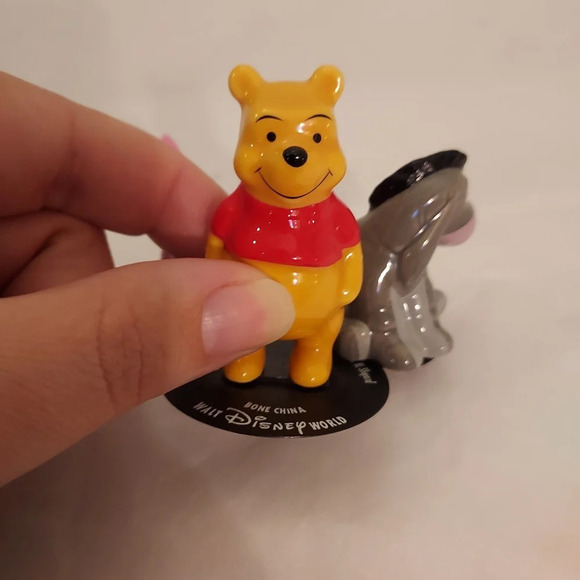 Disney Store Lot of 3 Bone China Winnie the Pooh Figurines - Picture 7 of 9